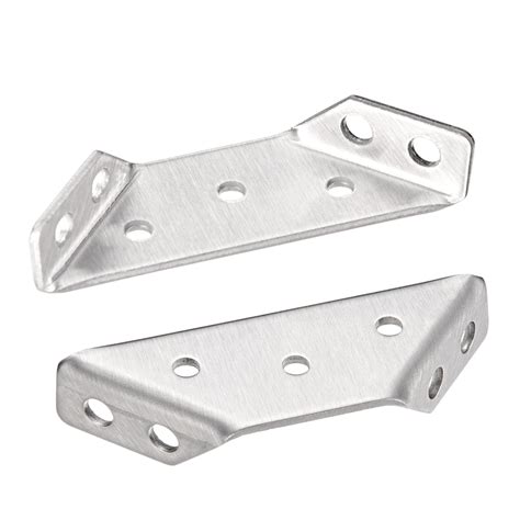 cabinet cupboard stainless steel flange|Cabinet Cupboard Flange Corner Brace Angle Brackets 20pcs .